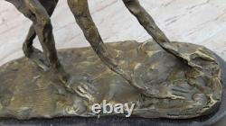 100% Genuine Bronze Wild Monkey Animal and Life Sculpture by Milo Art Deco