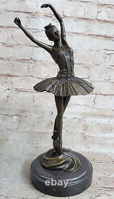 13 Art Deco Bronze Sculpture of a Sexy Gypsy Ballerina Girl
