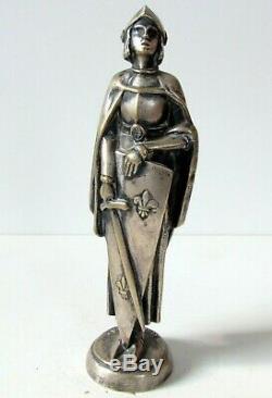 1915 Real Del Sarte Automobile Hood Ornament Mascot Mascot Because Bronze Art Deco