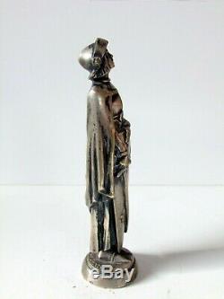 1915 Real Del Sarte Automobile Hood Ornament Mascot Mascot Because Bronze Art Deco