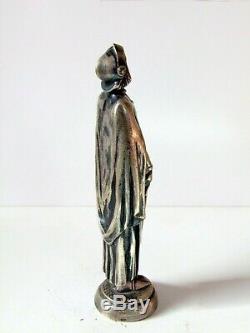 1915 Real Del Sarte Automobile Hood Ornament Mascot Mascot Because Bronze Art Deco