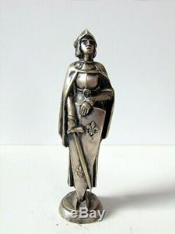 1915 Real Del Sarte Automobile Hood Ornament Mascot Mascot Because Bronze Art Deco