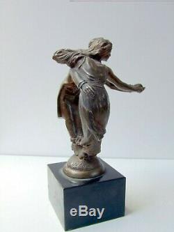 1925 Car Mascot By Ruffony Car Mascot Hood Ornament Bronze Art Deco