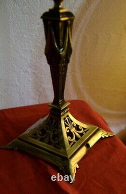 1930 Bronze Office Lamp Rare Model