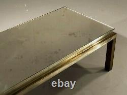 1970 House Jansen Table Basse Art-deco Bronze Neo-classique Shabby-chic Adnet