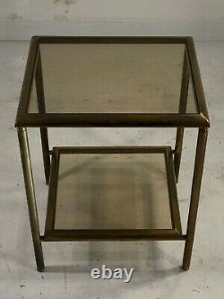 1970 Jansen Gueridon Art-deco Post-moderniste Space-age Mahey Pergay Shabby-chic