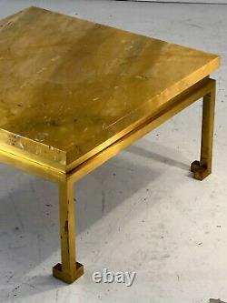 1970 Maison Ramsey Table Marbre Post-moderniste Shabby-chic Roger Thibier