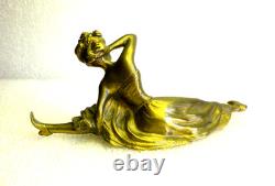 19th Century Erotic Bronze: LA GOULUE French Cancan, Art Nouveau, Art Deco