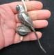 Antique Bedroom Lamp Electric Switch Bronze Silvered Art Deco Parrot