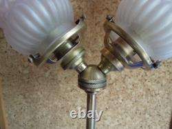 ANTIQUE BRONZE ART DECO LAMP 1930