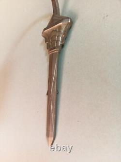 ART DECO Bronze Wall Sconces Signed Schneider