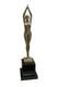 According To Demetre Chiparus, The Dancer, Bronze Sculpture In Art Deco Style
