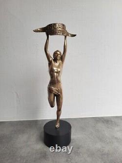 Advertising Statue Ricard Art Deco in Bronze