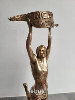 Advertising Statue Ricard Art Deco in Bronze