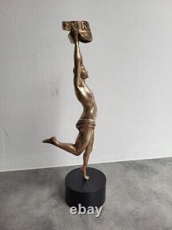 Advertising Statue Ricard Art Deco in Bronze