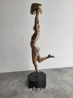 Advertising Statue Ricard Art Deco in Bronze