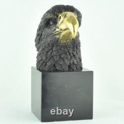 Aigle Bird Animal Sculpture in Art Deco and Art Nouveau Style Bronze Statue