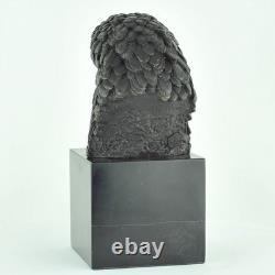 Aigle Bird Animal Sculpture in Art Deco and Art Nouveau Style Bronze Statue