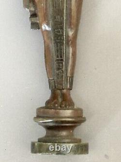 Ancient Bronze Seal Cachet Egyptomania Art Deco Egyptology Collection