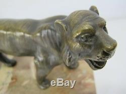 Ancient Tiger Bronze Animal Statue Feline 30 Tiger