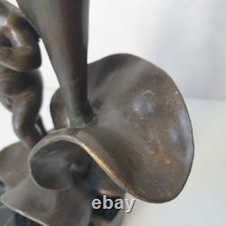 Angel cherub garnier bronze art nouveau 1900 putti vase sculpture