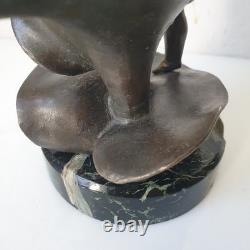 Angel cherub garnier bronze art nouveau 1900 putti vase sculpture