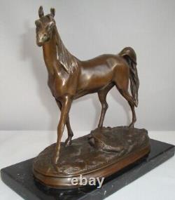 Animalier Style Art Deco Style Art Nouveau Solid Bronze Horse Sculpture