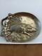Antique Art Deco Bronze Tray Signed Berndorf Boar-hunting Decoration
