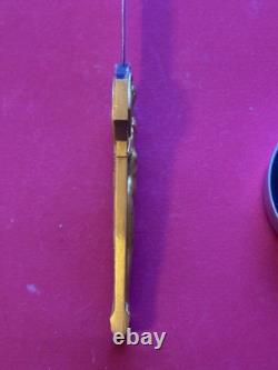 Antique Bronze Letter Opener Art Deco Gilded Signed Lucien Bazor 1928 25 cm