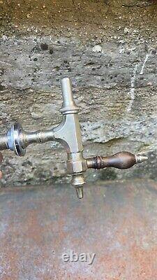 Antique White Bronze Faucet / Art Deco / 1930's