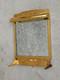 Antique Gilded Bronze Art Deco Mirror Leleu Ruhlmann Modernist Train