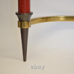Art Deco 1925 Large pair of wall sconces in bronze No Jean Royère Jules Leleu