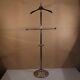 Art Deco 1940 Bronze Nickel Chrome Handmade French Bedroom Valet N6791