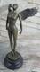 Art Deco Abstract Sculpture Of A Seated Woman Girl Bronze Domestic Statue Sale