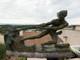 Art Deco Bronze Alexandre Ouline (1918-1940) Signed Bronze The Hauling