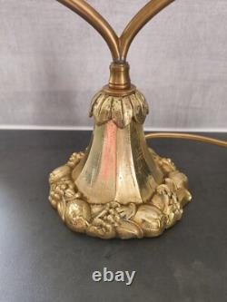 Art Deco Bronze Base Table/Desk Lamp