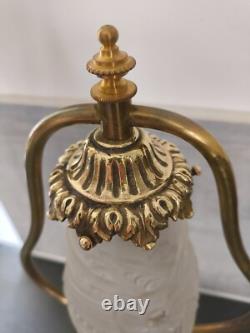 Art Deco Bronze Base Table/Desk Lamp