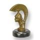 Art Deco Bronze Car Mascot Sculpture Spartan After Darel