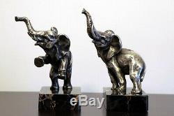 Art Deco Bronze Elephants Greenhouses Books By Louis Fontinelle