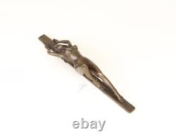 Art Deco Bronze Erotic Sculpture of a Nude Woman after J. Patoua
