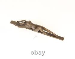 Art Deco Bronze Erotic Sculpture of a Nude Woman after J. Patoua