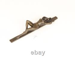Art Deco Bronze Erotic Sculpture of a Nude Woman after J. Patoua