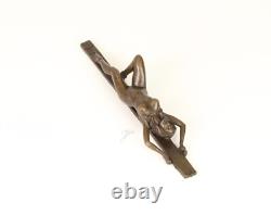 Art Deco Bronze Erotic Sculpture of a Nude Woman after J. Patoua