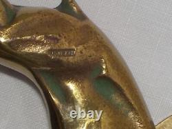 Art Deco Bronze Gazelle Bookends Pair