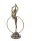Art Deco Bronze Hoop Dancer Sculpture After Pierre Collinet