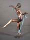 Art Deco Bronze Lady Scarf Dancer 1925 France Free Navire