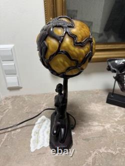 Art Deco Bronze Lamp