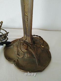 Art Deco Bronze Lamp Degué