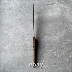 Art Deco Bronze Letter Opener 1930 Chocolate Patina Woman and Child M3950