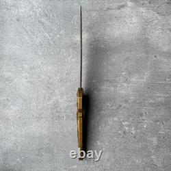 Art Deco Bronze Letter Opener 1930 Chocolate Patina Woman and Child M3950 Art Deco Bronze Letter Opener 1930 Chocolate Patina Woman and Child M3950